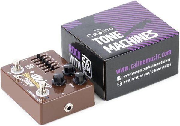 Caline DCP-10 Bass Compressor EQ Guitar Pedal-5