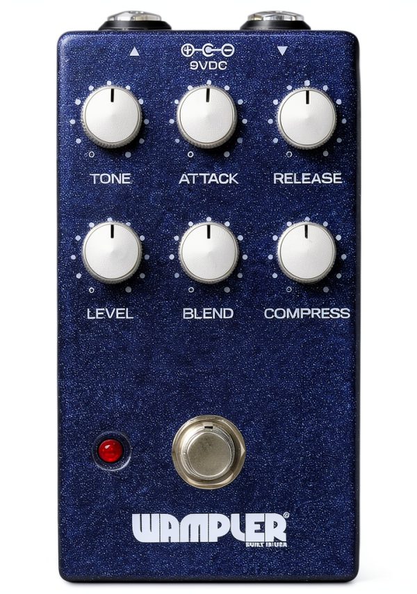 1176 Compressor Pedal EGO Black Guitar Effects-0