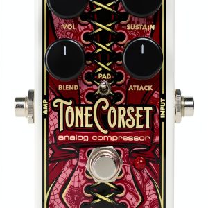 Electric Guitar Compression Pedal CORSET Gray Pro-0