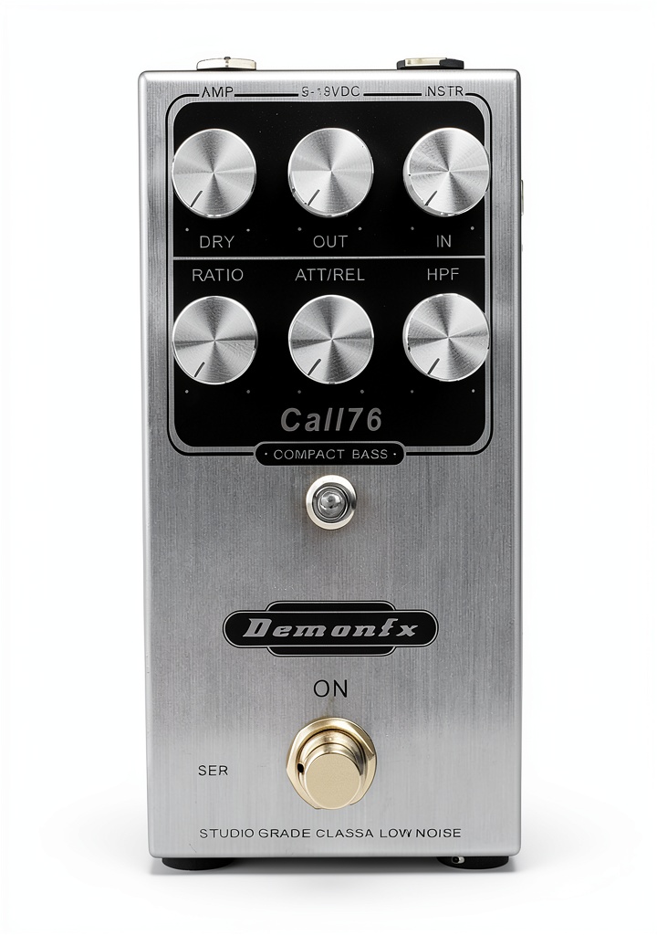 Demonfx Compact Bass Compressor front view