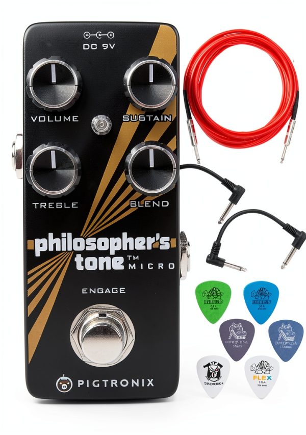 Pavo PTM-CPP Electric Guitar Compression Effects Pedal-0