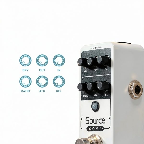 Compressor Guitar Pedal Source Comp by QSS27-3