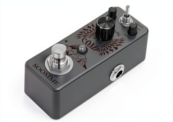Pavo Compressor Pedal Aluminum Electric Guitar Effects-4