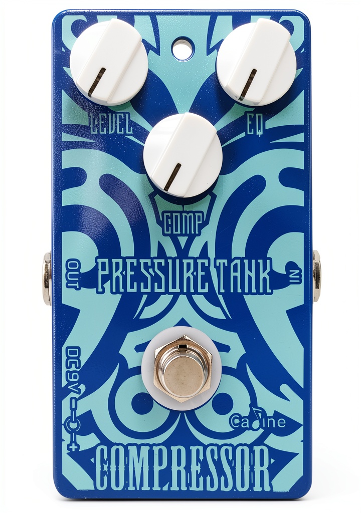 Caline Compressor Guitar Effects Pedal front view