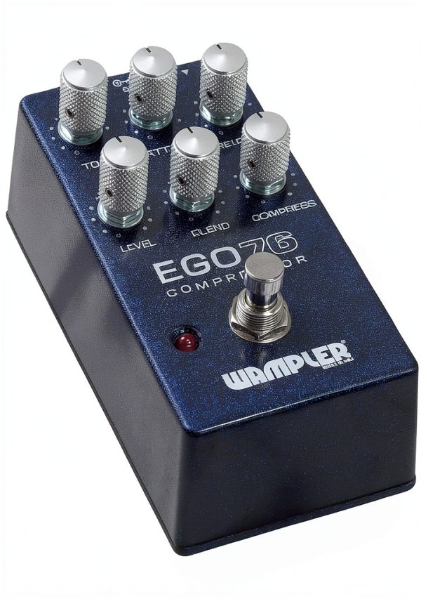 1176 Compressor Pedal EGO Black Guitar Effects-1