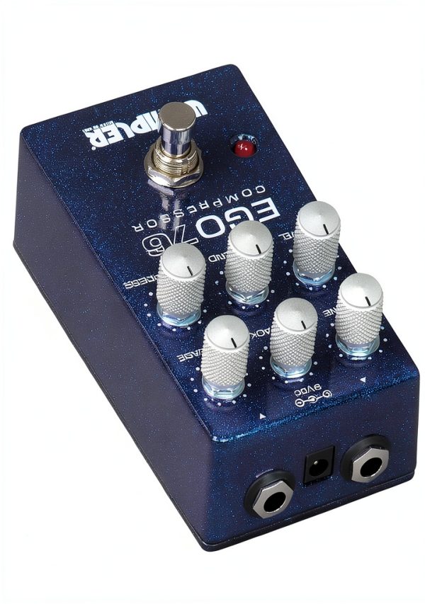 1176 Compressor Pedal EGO Black Guitar Effects-3