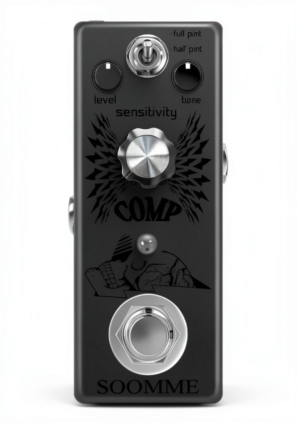 Pavo Compressor Pedal Aluminum Electric Guitar Effects-0