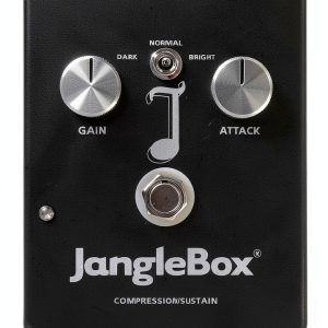 JangleBox Compression Pedal Black Analog 9V Battery-0