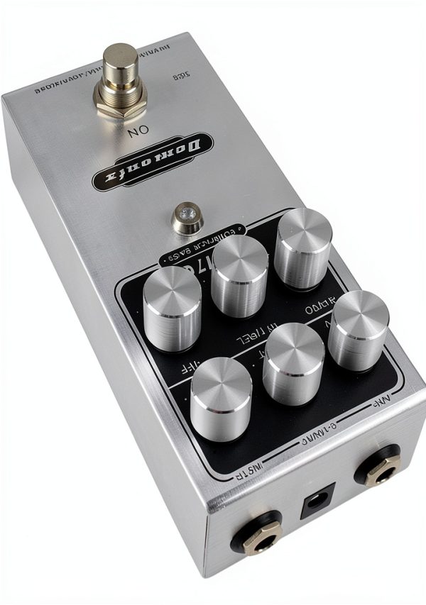 Demonfx Compact Bass Compressor Black Silver-1