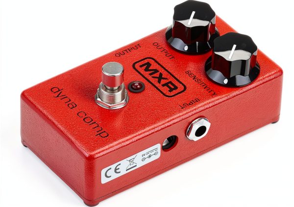 Pavo M102PSU Guitar Compressor Black Red-2