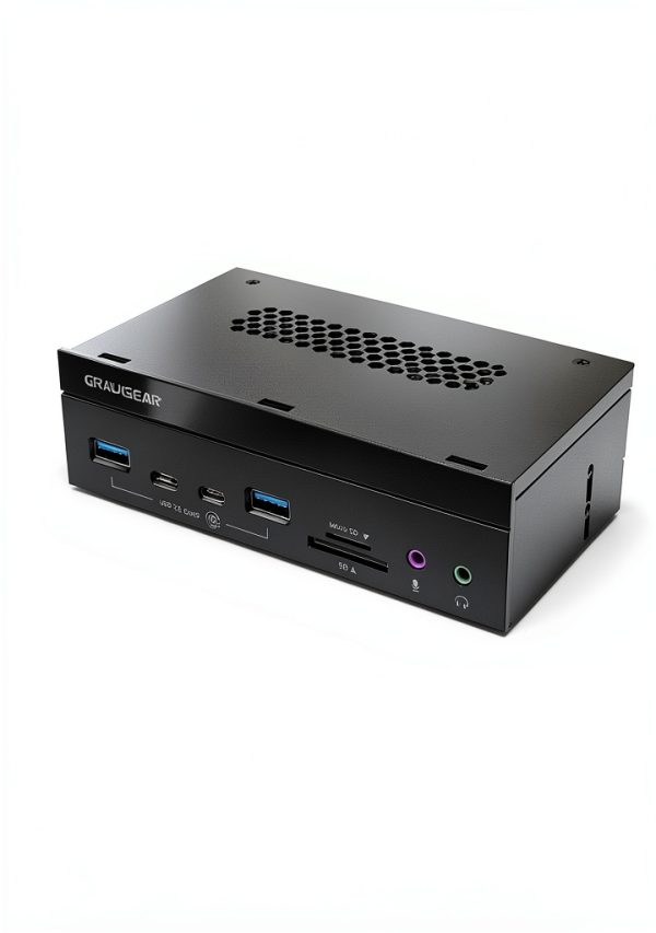 GRAUGEAR 5.25'' USB Hub with Card Reader for PC-6