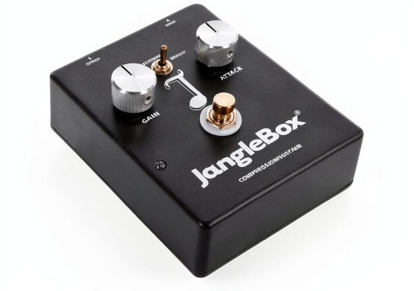 JangleBox Compression Pedal Black Analog 9V Battery-1