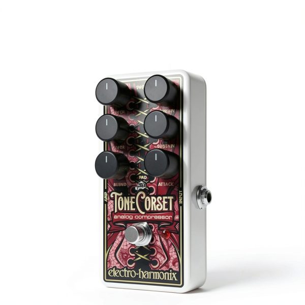Electric Guitar Compression Pedal CORSET Gray Pro-6