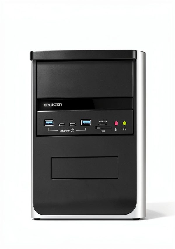 GRAUGEAR 5.25'' USB Hub with Card Reader for PC-2