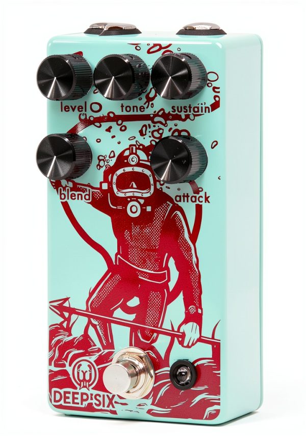 Electro-Harmonix Black Finger Compressor Guitar Effects-2