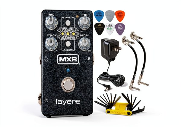 MXR Layers Pedal Electric Guitar Compression Effects-0