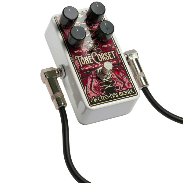 Electric Guitar Compression Pedal CORSET Gray Pro-5