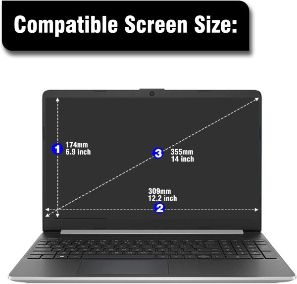 KEANBOLL 14 Inch Laptop Screen Protector Ultra Clear-1