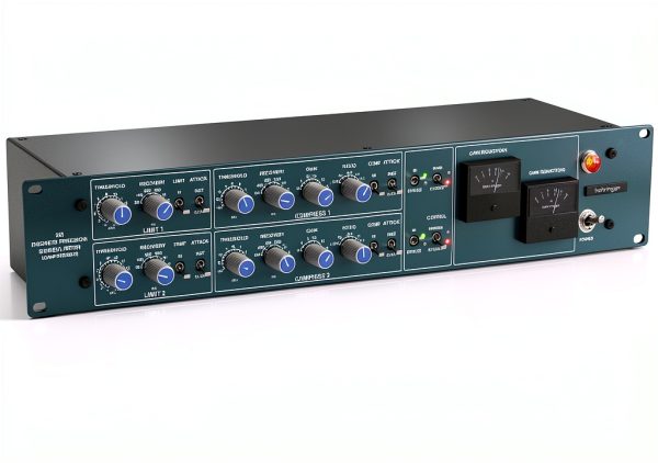Behringer 369 Audio Compressor Metal Dual Channel-1