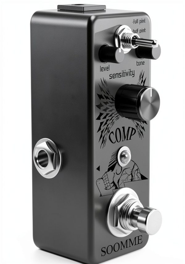Pavo Compressor Pedal Aluminum Electric Guitar Effects-5