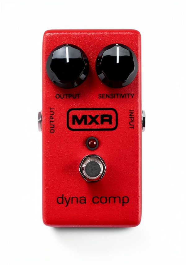 Pavo M102PSU Guitar Compressor Black Red-1