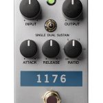 1176LN Compressor Pedal GPS-1176 Grey Stompbox-0