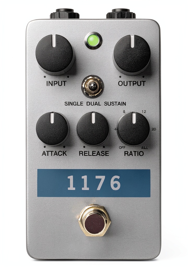 GPS-1176 compressor pedal front view