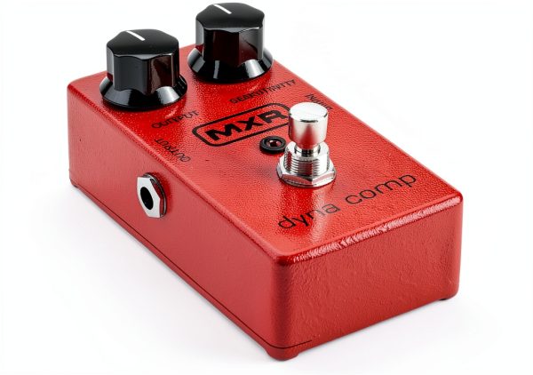 Pavo M102PSU Guitar Compressor Black Red-3