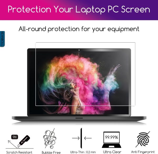 KEANBOLL 14 Inch Laptop Screen Protector Ultra Clear-2