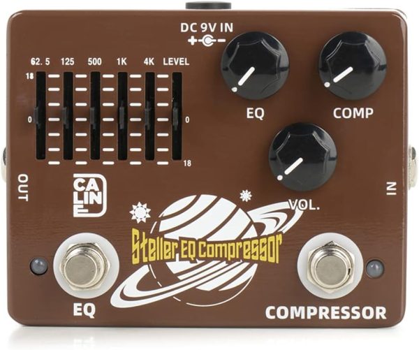 Caline DCP-10 Bass Compressor EQ Guitar Pedal-2