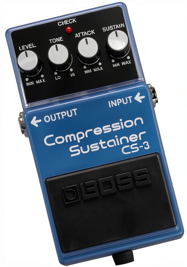 Boss CS-3 Guitar Compression Pedal Blue Low Noise-4