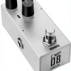Embark 08 Guitar Compressor Silver Aluminum Analog-0