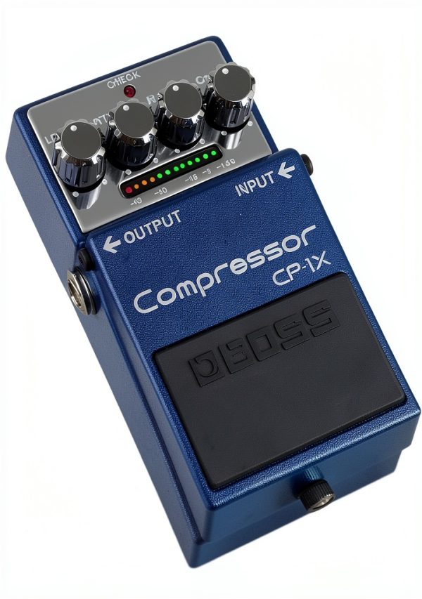 Boss CP-1X Guitar Compressor Blue Stompbox-0