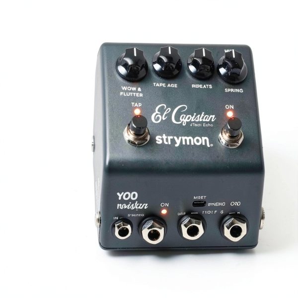 El Capistan dTape Echo Pedal Guitar USB-C Reverb-5