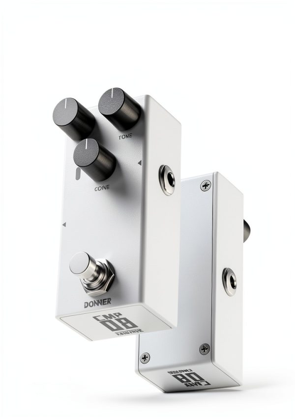 Embark 08 Guitar Compressor Silver Aluminum Analog-1