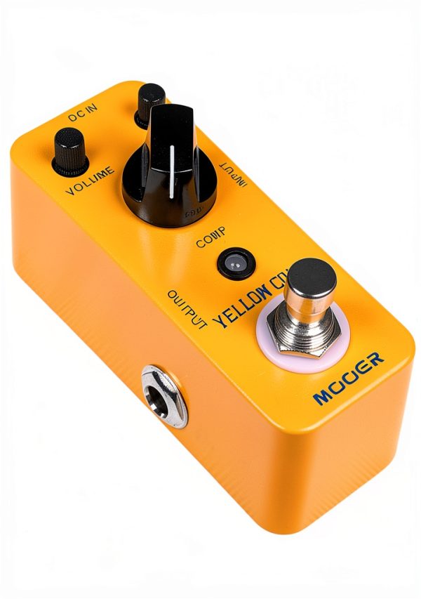 Mooer Guitar Compressor Pedal Aluminum Mini Optical-2