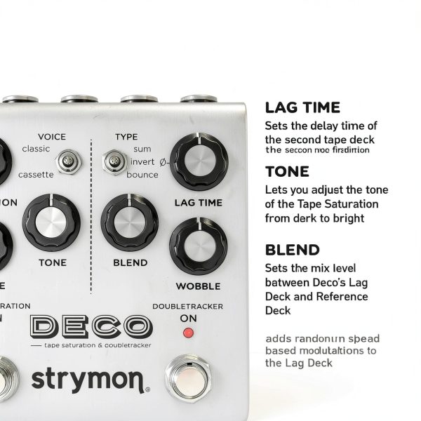 Tape Guitar Pedal Deco Vintage Compression Effects-4