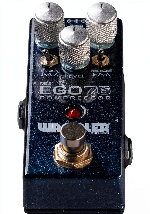 Mini EGO 76 Guitar Compressor Aluminum Sapphire-0