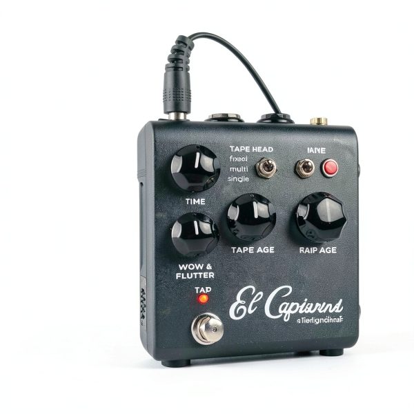 El Capistan dTape Echo Pedal Guitar USB-C Reverb-4