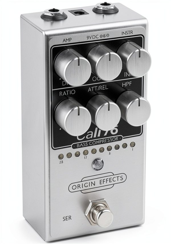 Bass Compressor Pedal Cali76 Aluminum Bass-2
