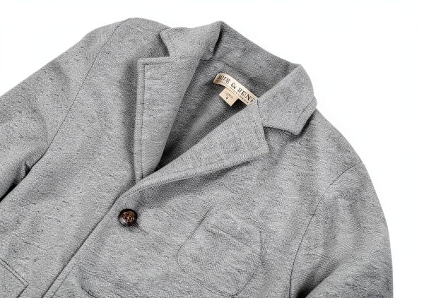 Herringbone Fleece Boy Sport Coat Gray Heather 2T-6