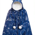 SONARIN Baby Hooded Cloak Soft Cotton Velvet Rabbit Style One Size-0