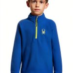 Spyder Boys Fleece Jacket 38Y125306 Cobalt Size 5 Soft Warm Layer-0