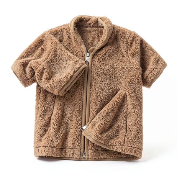Infant Winter Jacket Z Blue Baby Boys Fleece Hooded Coat 0-6 Months-3