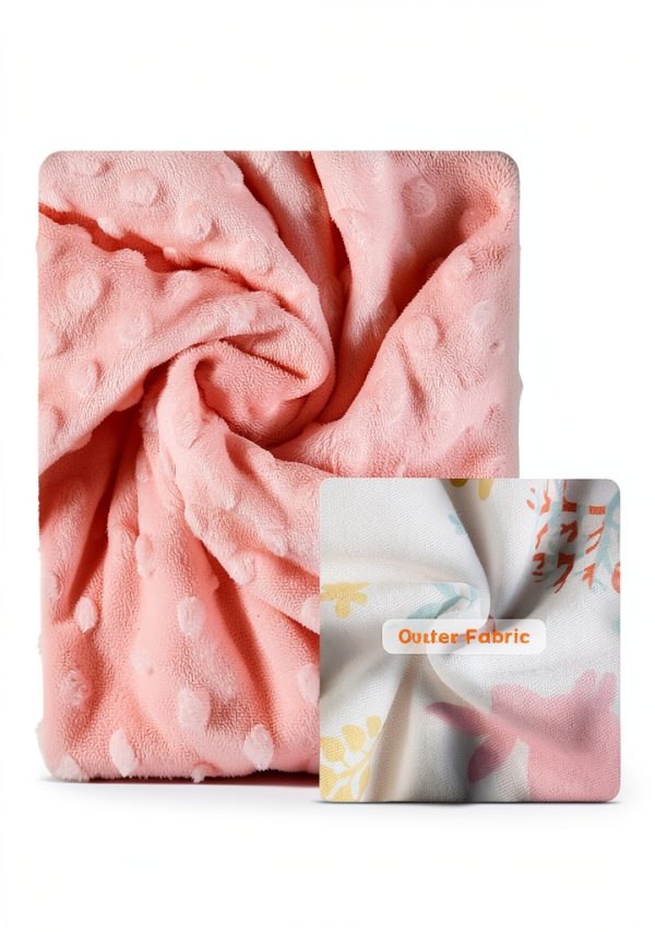 SONARIN Baby Hooded Cloak Soft Cotton Velvet Rabbit Style One Size-2
