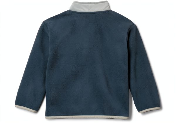 Columbia Boys Fleece Zip Up Jacket Everblue Crushed Blue 208763-1