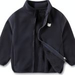 Kids Polar Fleece Jacket LittleExplorer Warm Boys Outerwear 4-5T-0
