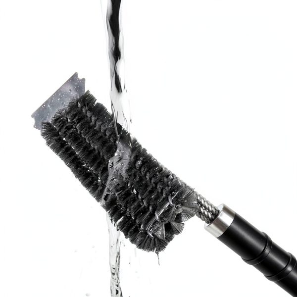 Grill Brush GRILLART 18 Inch BBQ Cleaning Brush and Scraper Matt Black-5