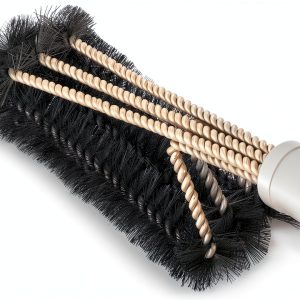 BBQ Grill Brush BEST 18in Steel 3-in-1 with Durable Handle-0
