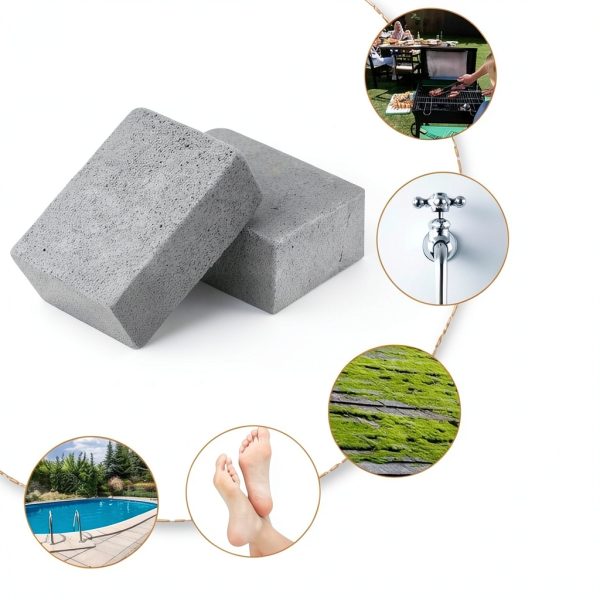 Grill Cleaning Brick Durable Blade Brush for Flat Top BBQ 1 Piece-1